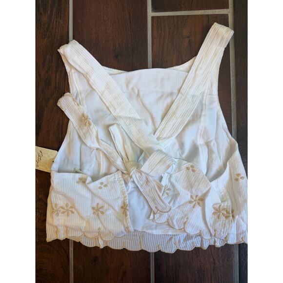 NWT Free People Kayla Embroidered Top, XS - Picture 3 of 3